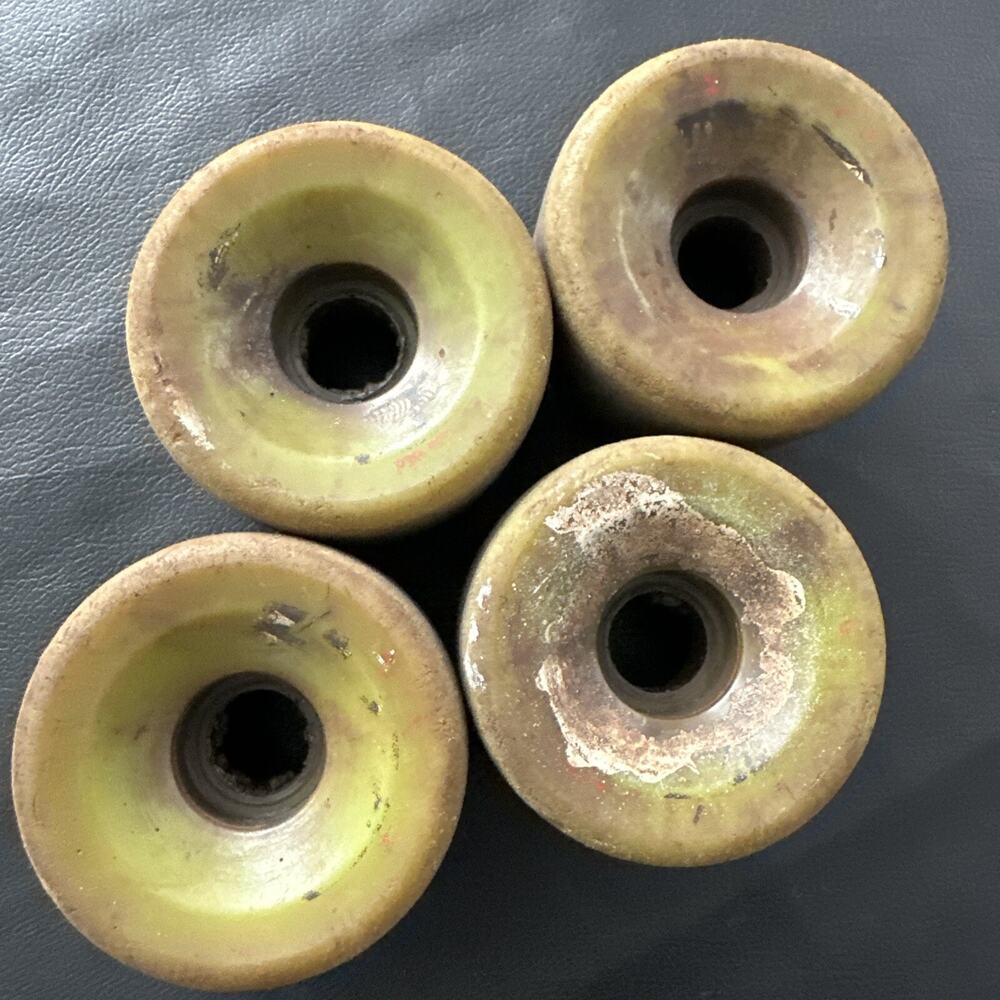 OG Original POWELL PERALTA G BONES 60mm Vintage Skateboard Wheels Gbones Green